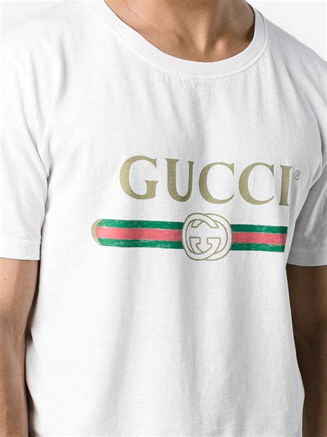 gucci white tee replica|knockoff gucci t shirt.